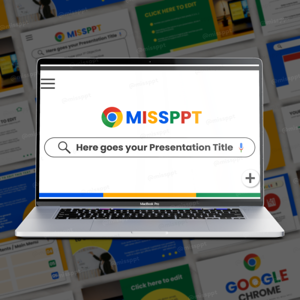 Google Inspired Powerpoint Template made by Miss PPT Affordable Editable Trending Presentation