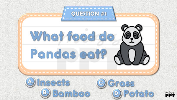 Animal Trivia Interactive Powerpoint Template Affordable Editable Customizable