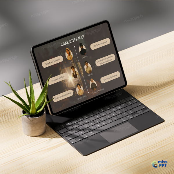 El Filibusterismo PowerPoint Template – 21-slide editable classroom presentation inspired by José Rizal’s novel, available in Canva and PowerPoint formats. Perfect for Filipino students and teachers. Designed by @misspptph.