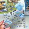 Police Station 3D Sticker Set_Miss PPT 3